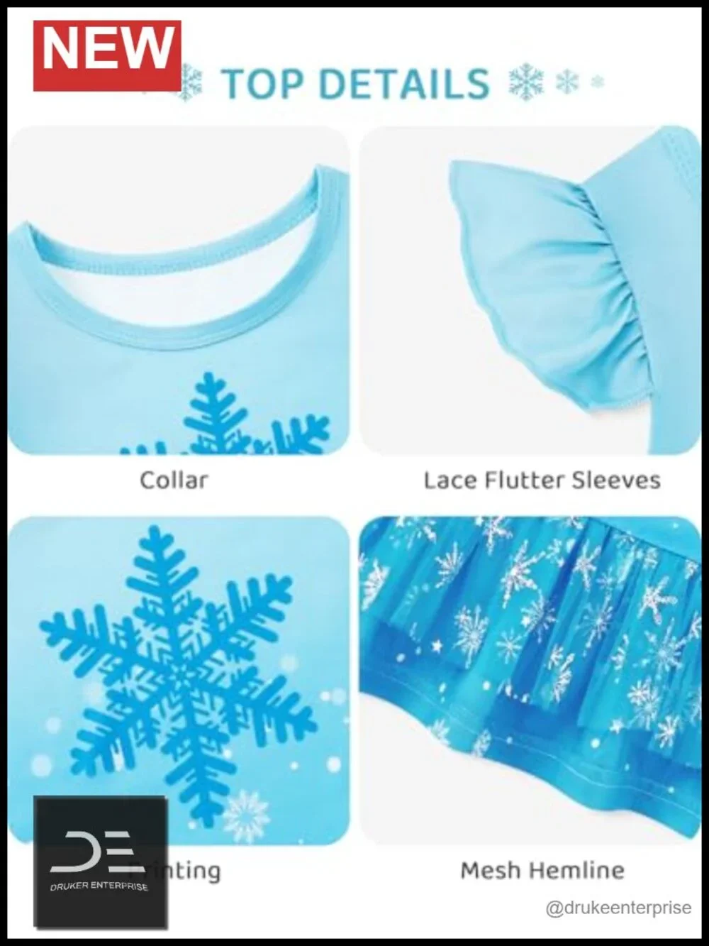 Toddler Girl Ruffle Short Sleeve Mesh Hem Top & Shorts Princess Set